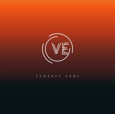 Harf logo Ve şablon iş afiş için