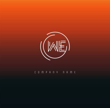 Harf logo biz iş afiş için şablon