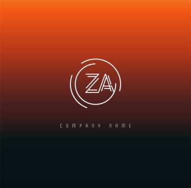 Harf logo Za şablon iş afiş için