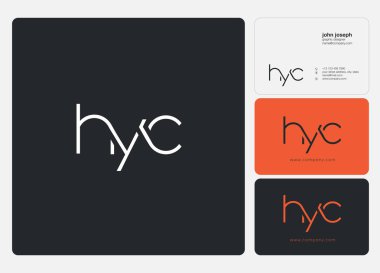 Harf logo hiç şablon iş afiş için