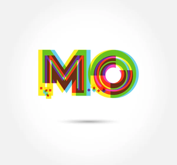 Lettres Logo Modèle Pour Bannière Entreprise — Image vectorielle