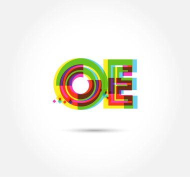 ortak logo Oe şablon iş afiş için