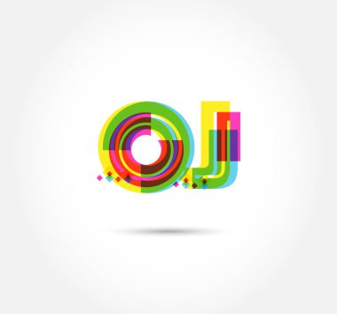 ortak logo Oj şablon iş afiş için