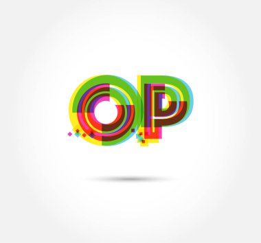 ortak logo Op şablon iş afiş için
