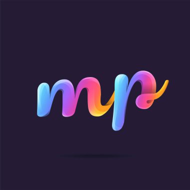 logo vektör kartvizit şablonu için Mp eklem