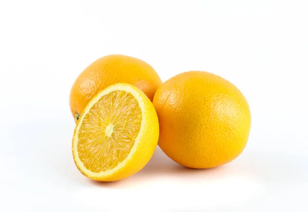 Orange Fruit Isolated Background — Stock Photo, Image