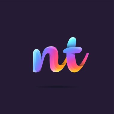 Logo vektör kartvizit şablonu için Nt ortak