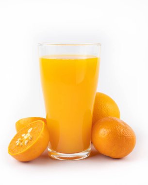 natürmort fotoğraf arka plan üzerinde cam portakal suyu.