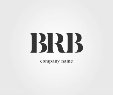 Logo ortak brb kartvizit şablonu, vektör için