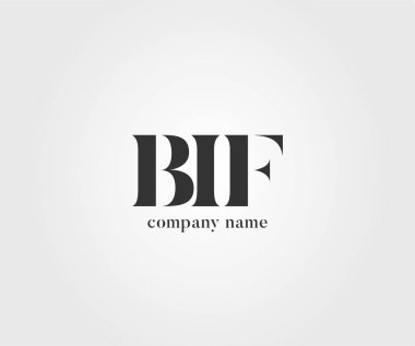Logo ortak bif kartvizit şablonu, vektör için