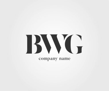 Logo ortak bwg kartvizit şablonu, vektör için