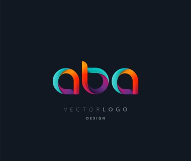 Logo ortak Aba kartvizit şablonu, vektör için