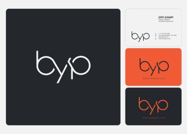 Kartvizit şablonu, vector için logo Joint BYP