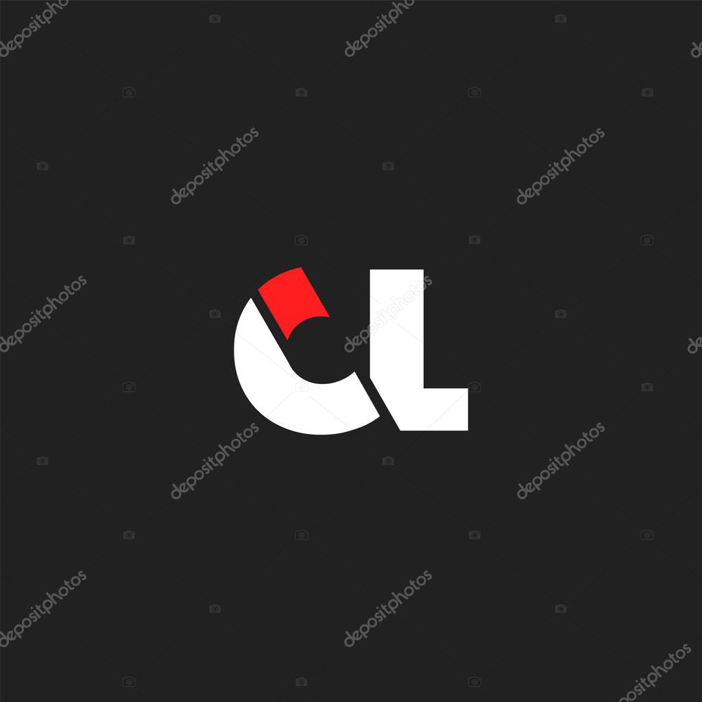 Logo joint cl for Business Card Template, Vector