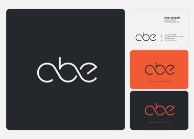 logo ortak cbe kartvizit şablonu, vektör için