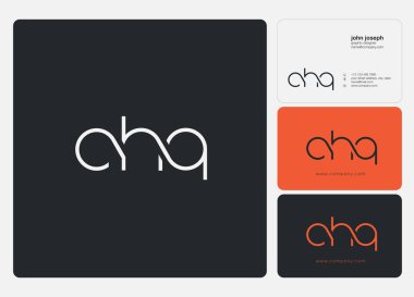 logo ortak chq kartvizit şablonu, vektör için