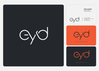 Kartvizit şablonu, vector için logo Joint Eyd