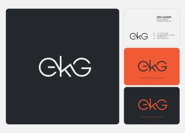 Kartvizit şablonu, vektör için logo eklem EKG