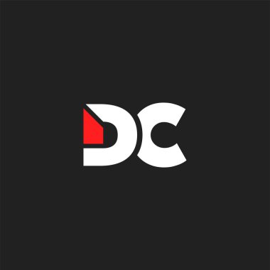 logo vektör kartvizit şablonu için Dc ortak