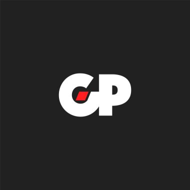 logo vektör kartvizit şablonu için Gp ortak