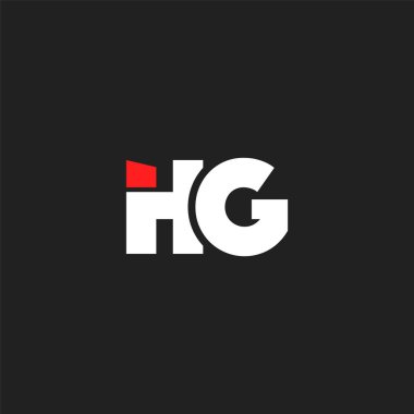 logo vektör kartvizit şablonu için Hg ortak