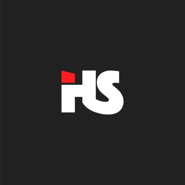 logo ortak Hs için kartvizit şablonu, vektör