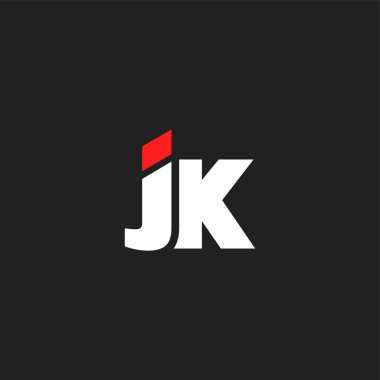 Logo ortak Jk için kartvizit şablonu, vektör