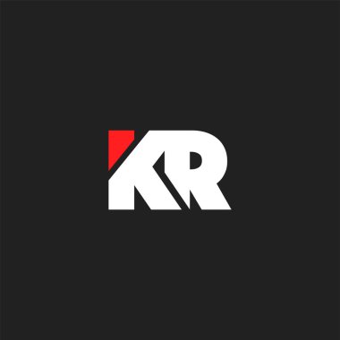 logo vektör kartvizit şablonu için Kr ortak