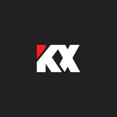 logo vektör kartvizit şablonu için Kx ortak