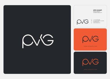 logo ortak pvg kartvizit şablonu, vektör için
