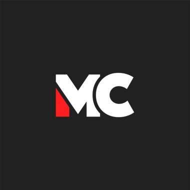 logo vektör kartvizit şablonu için Mc ortak