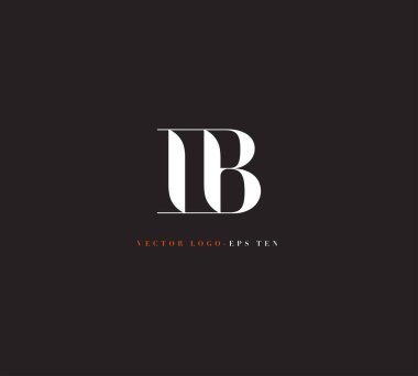 logo vektör kartvizit şablonu için IB ortak