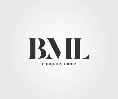 Kartvizit Şablonu için logo ortak bml, Vektör