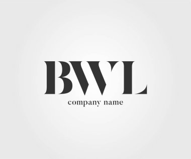 Kartvizit Şablonu için logo ortak bwl, Vektör