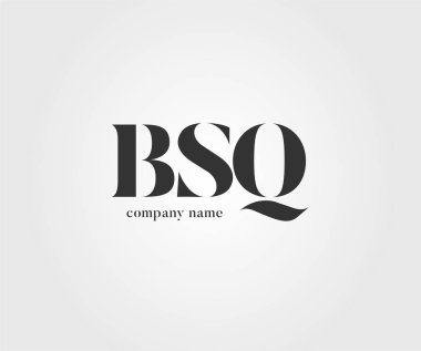 Kartvizit Şablonu için logo ortak bsq, Vektör