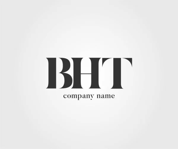 Logo Joint Bht Para Modelo Cartão Visita Vetor —  Vetores de Stock