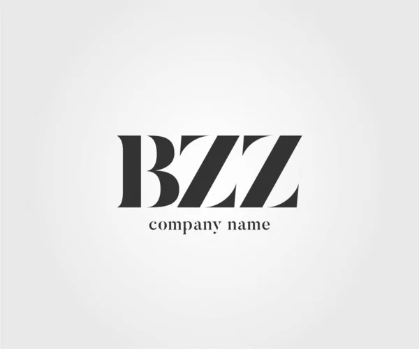 Bzz Wspólnego Logo Dla Szablonu Wizytówki Wektor — Wektor stockowy