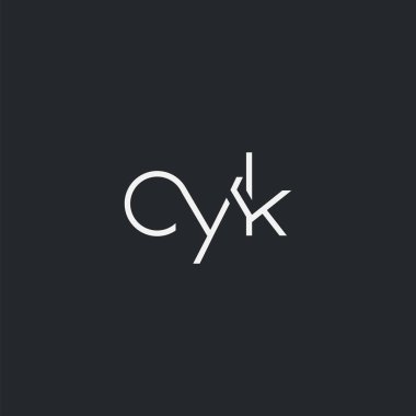 Kartvizit Şablonu için logo ortak cyk, Vektör