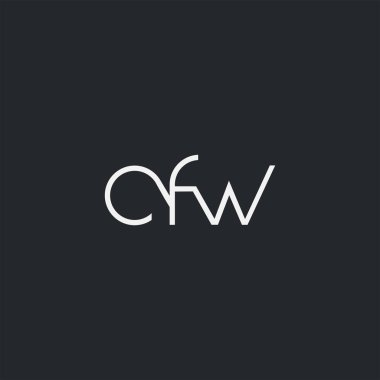 Kartvizit Şablonu için logo ortak cfw, Vektör