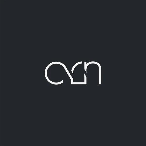 Спільний Логотип Crn Шаблону Візитки Вектор — стоковий вектор