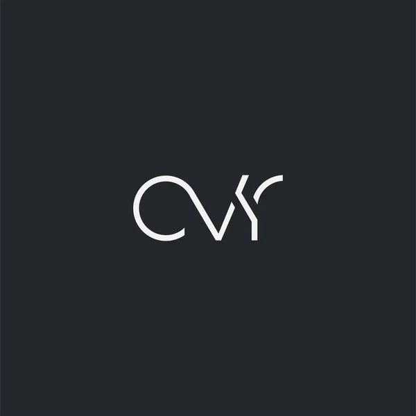 Logo Joint Cvr Voor Visitekaartje Template Vector — Stockvector