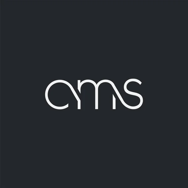 Logo Joint Cms Business Card Template Vector — Stock Vector