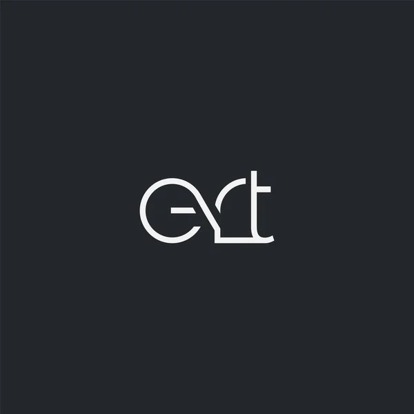 템플릿 벡터에 조인트 Ert — 스톡 벡터