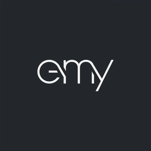 Logo Joint Emy Pour Modèle Carte Visite Vecteur — Image vectorielle