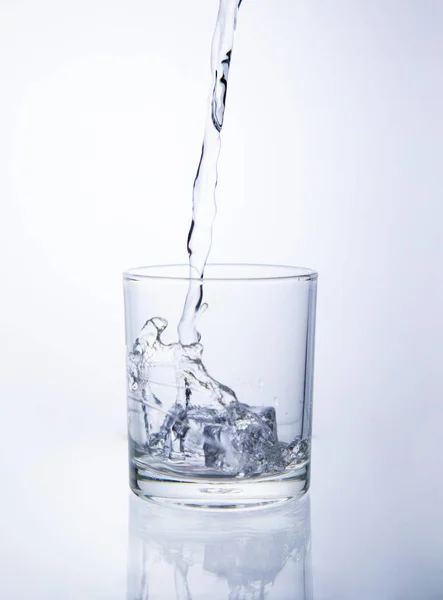 stock image fresh water in glass