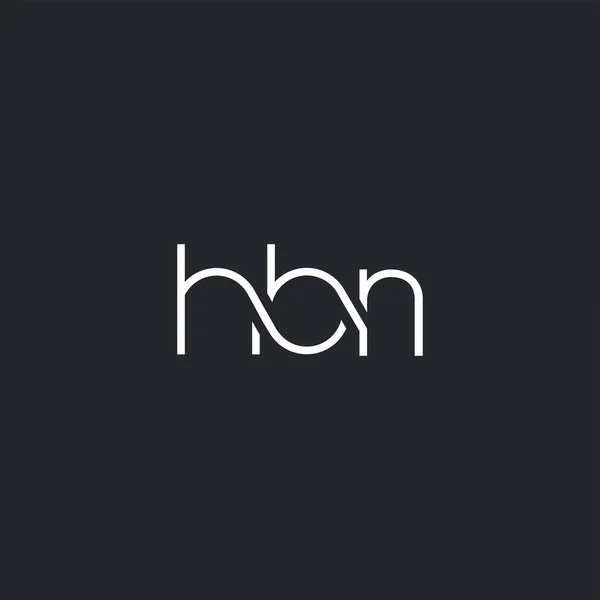 Logo Joint Hbn Pour Modèle Carte Visite Vecteur — Image vectorielle