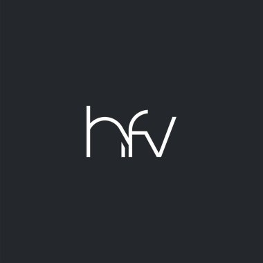 Kartvizit Şablonu için logo ortak hfv, Vektör