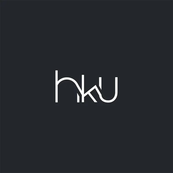 Logo Gemensamma Hku För Visitkort Mall Vektor — Stock vektor