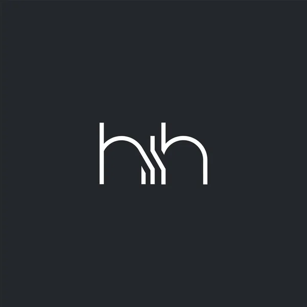 Logo Conjunto Hih Business Card Plantilla Vector — Vector de stock