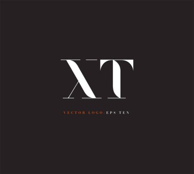Logo ortak xt kartvizit şablonu, vektör için